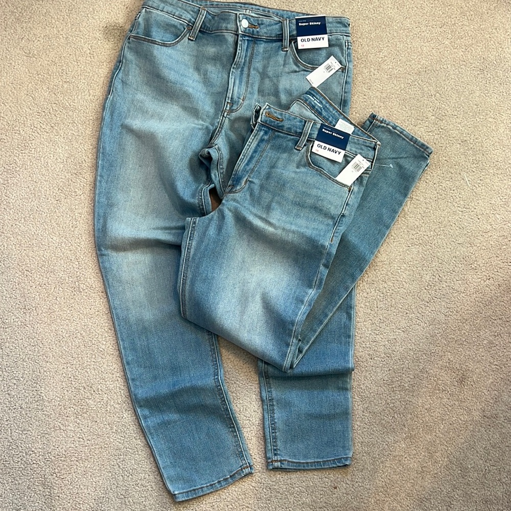 NWT old Navy super skinny jeans